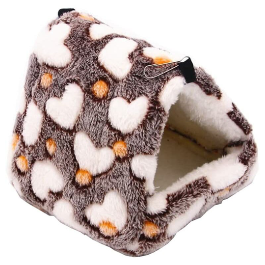 Hamster House Winter Warm Hamster House Winter Warm Hamster Bed Hammock Toy Bed Hut for Guinea Pig Rabbit Chinchilla Ferret Rat Small Pet House
