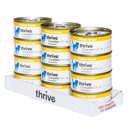 thrive Complete Kitten - Chicken Breast - 12 x 75g