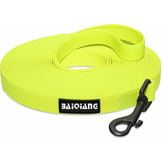 Morejieka - Leave Dog, 10m Longe For Dog Leave Dressage Rope Dog Adjustable Nylon Solid Hand Free Leash Long Non-slip and robust for small dogs