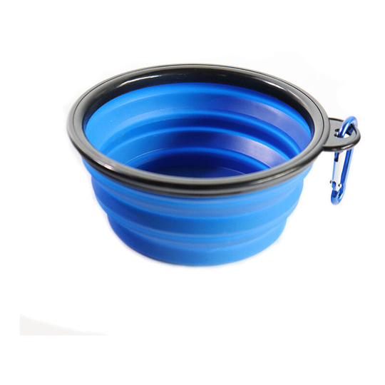 Large Collapsible Dog Bowl, Portable Water Bowl for Medium to Large Dogs, Lightweight, Sturdy, Leak Proof, Food Safe, Premium Quality Travel Bowl.