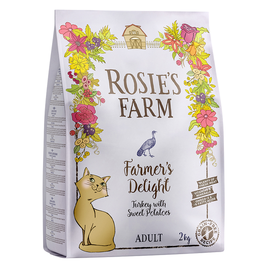 Rosie's Farm Adult Farmer's Delight Turkey & Sweet Potato - Mega Economy Pack: 5 x 2kg