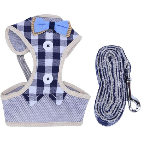 Cat Harness and Cat Running Leash - Anti-Burst - Soft Kitten Leash Harness (s)