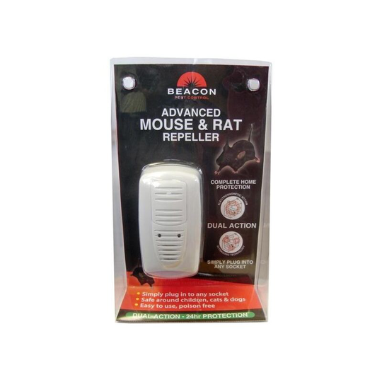 Rentokil - Advanced Mouse & Rat Repeller (One Size) (White) - White
