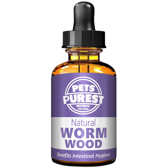 Pets Purest 100% Natural Wormer - Natural Alternative to Nasty Chemical Products - For Dogs, Cats, Birds, Ferrets, Rabbits & Pets (1-2 Year Supply)