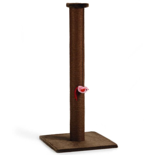Cat Scratching Post Bruno 40x40x90 cm Brown 408820 Beeztees Brown