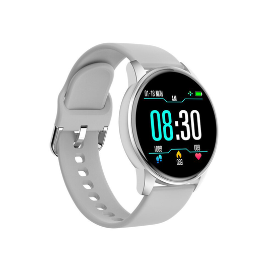 Women Smart Watch Waterproof Heart Rate Monitor Call Reminding Fitness TrackerWatches(White)