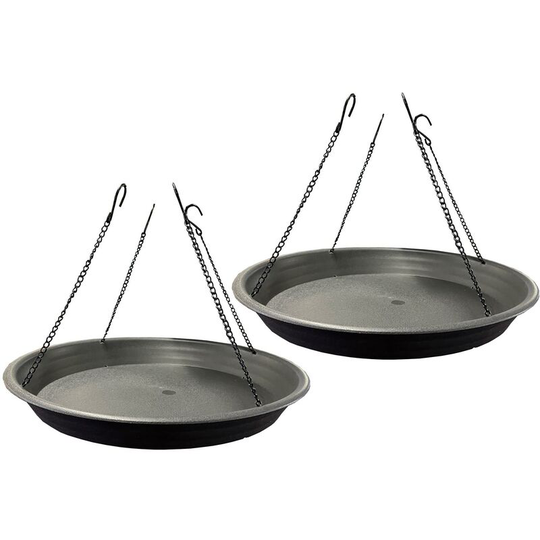 Selections - Large Bird Feeder Seed Catcher Tray (Set of 2)