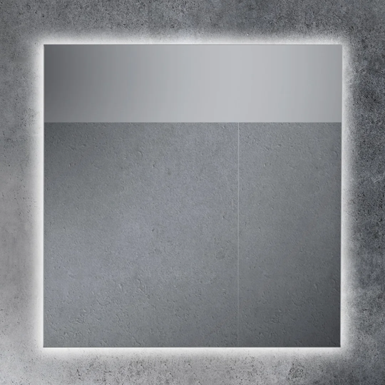 Luisella Rectangle Lighted Wall Mounted Bathroom/Vanity Mirror