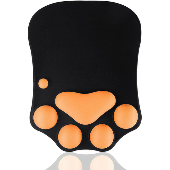 Mouse Mat with Wrist Support Gel, Gaming Mouse Pad Wrist Rest Ergonomic Mousepad