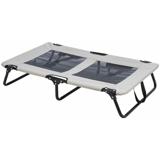 Dog Lounger 99x19x60 cm Grey and Black Trixie Multicolour