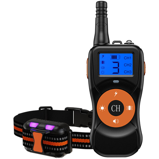 Thsinde - Dog Training Collar, Electric Dog Collar, Small / Medium / Large Dog 3 Models, Positive Education Long Distance Bark Collar