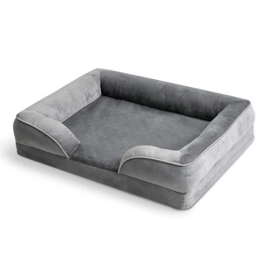 Ashtabula Bolster Cushion in Grey