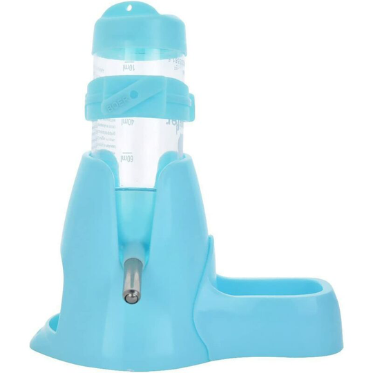 Small Animal Water Dispenser Hamster Guinea Pig Rabbit Rat Ferret Gerbil Chinchilla 80ml Blue