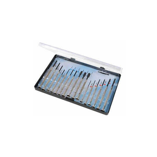 16 Piece Jewellers Screwdriver Set Phillips Philips Slotted Hex Nut Drivers