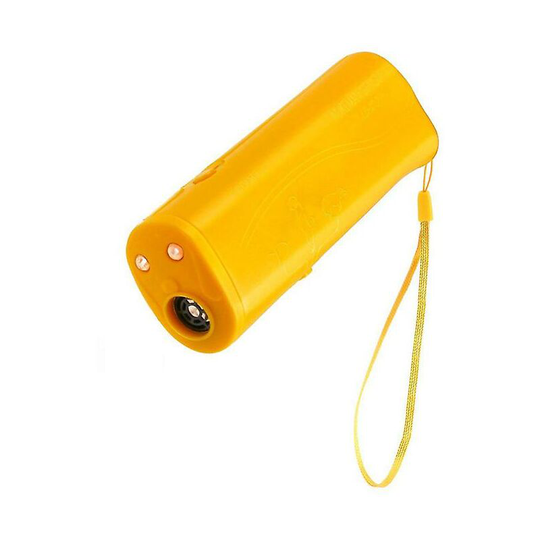 Deckon - Pet Dog Repeller Anti Barking Stop Bark Trainer Yellow