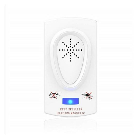 FVO - Ultrasonic Mosquito Repeller, Ultrasonic Rat Repellent, Mouse Repellent, Mosquito Repeller, Ultrasonic Mice and Rats, Repels Cockroaches, Ants,