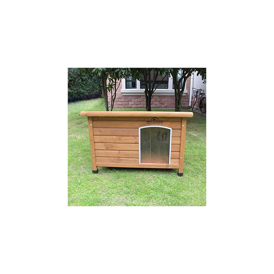 Pets Imperial Medium Insulated Wooden Norfolk Dog Kennel With Removable Floor For Easy Cleaning B