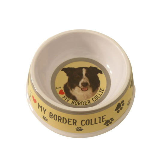 Border Collie Dog Bowl