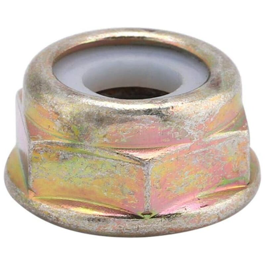10 pieces】 Trimmer Blade Nut Universal Brush Cutter M10 x 1.25 Left Hand Thread Blade Nut Replacement Lawn Mower Accessories