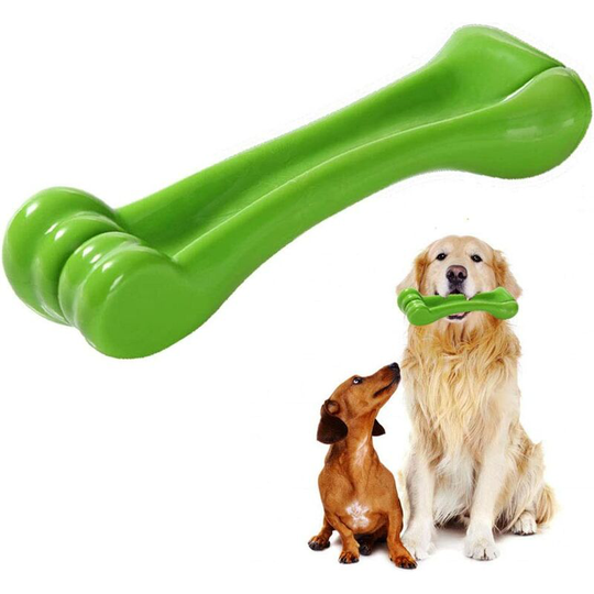 Dog chew toys for aggressive chewers, Durable interactive dog bone toys for Large Medium dogs - Litzee