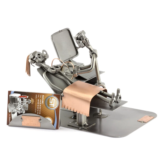 Gynaecologist Internalist Screw Man Place Card Holder