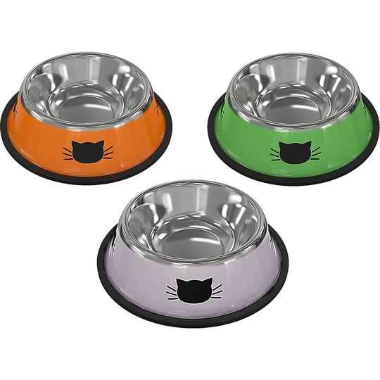 3 Pieces Cat Bowl Non-slip Cat Food Bowl Cat Feeding Bowl Cat Water Bowl Multifunctional Pet Bowl