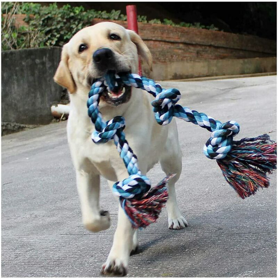 Dog Rope Toys for Strong Large Aggressive Chewer Dogs,Durable Dog Chew Training Toys Rope Tug for Aggressive Chewers