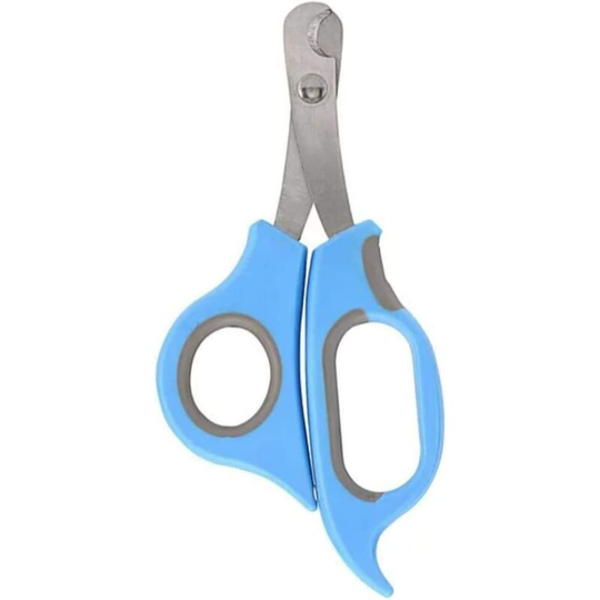 Scissors for Rabbits and Cats/Pet Grooming/Claw Cutter Scissors/Small Animal Nail Clipper/Black and Red Bird and Hamster Scissors/Round Tip