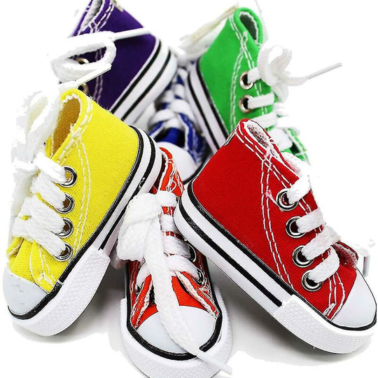 6 Pcs Mini Sneaker Bird Toy, Parrot Craft Cage Craft Toys, Pet Toys For Small Dog & Cat, p Thsinde