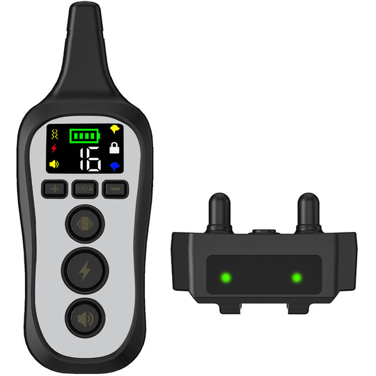 Lifcausal - Dog Collar Barker, Remote Control Dog Trainer Ultrasonic Electric Shock Collar Dog Training Equipment