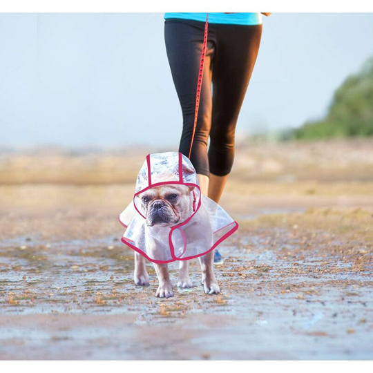 Perle Rare - Waterproof and Windproof Poncho for Dogs and Puppy Size s