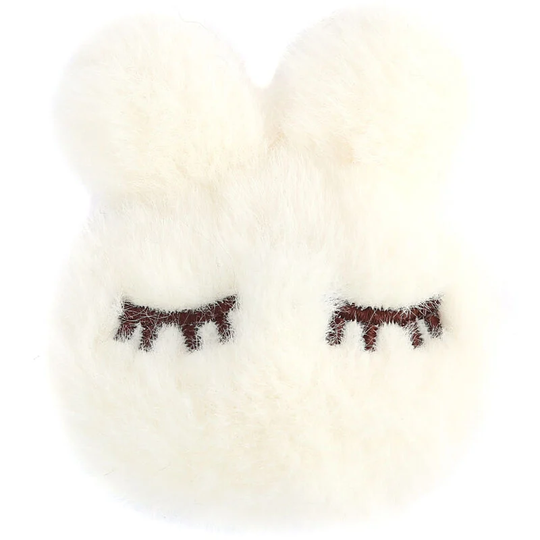 16pcs Quilt Holder Plush Winter Anti-Running Non-Slip Sheet Clip(White Rabbit) - Muff