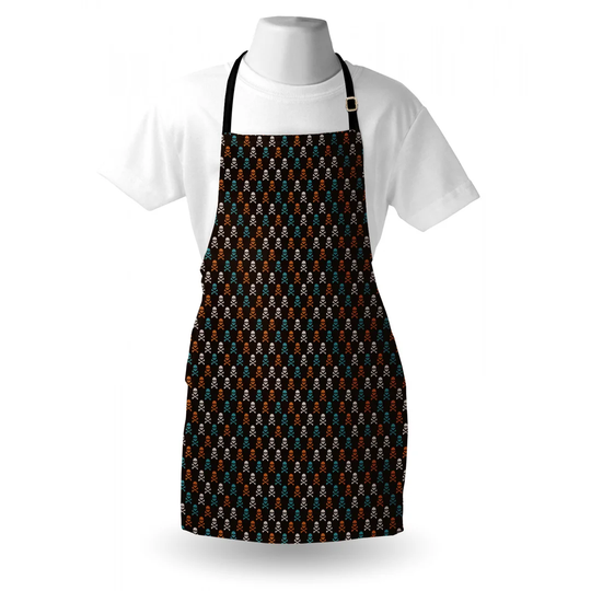 Skull with Bones Apron