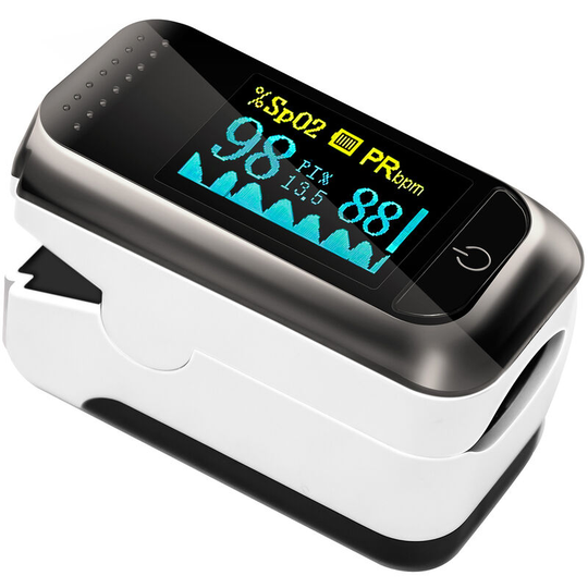 Digital Fingertip Pulse Oximeter oled Display Blood Oxygen Sensor Saturation Mini SpO2 pr pi Monitor Pulse Rate Measuring for Home Sports Lover