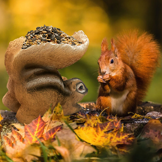 Squirrel Bird Feeder Decorations Bird Feeder Tree Decoration Outdoor Bird Feeder Tree Decoration for Outdoor Yard Yard Trees Decoration