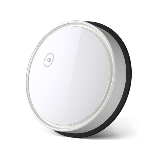 1500mAh 90Mins Powerful Robot Vacuum Cleaner - White