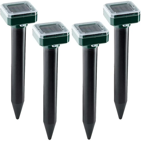4pcs Repellent Ultrasonic Solar Powered Waterproof For Garden Lawn -Thsinde
