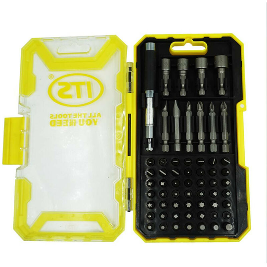 61 Piece Screwdriver Bit and Nut Driver Set - n/a - ITS