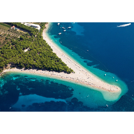 Zlatni Rat Beach simosimo87Aqua Blue; Offwhite; Beige; Green; White156940828