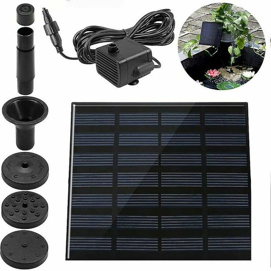 Bearsu - Solar Pond Pump Fountain Pump Solar Pump Garden Fountain Water Pump