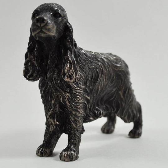 Animal Cocker Spaniel Cold Cast Figurine