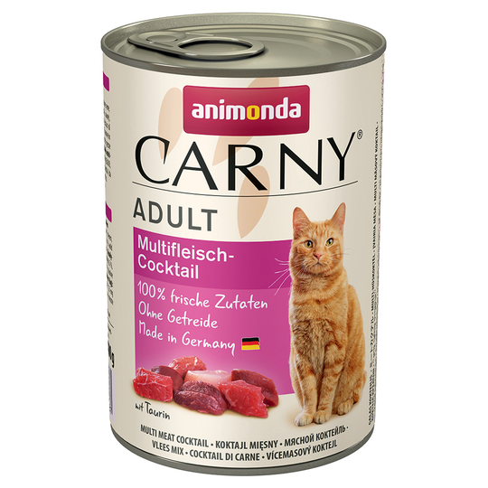 Animonda Carny Adult Saver Pack 12 x 400g - Meat Saucer