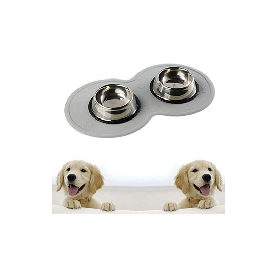 Silicone Pet Feeding Mat,Cat Food Mat Cat Feeding Bowl Dog Food Mat for Dog Bowl Non Slip Pet Food Mat,turquoise