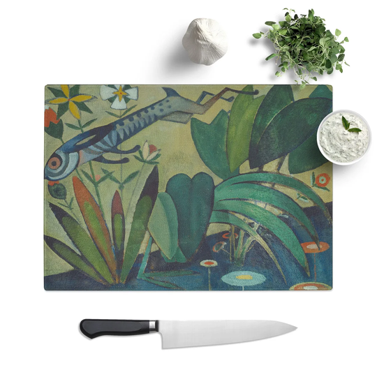 Leap of the Rabbit by Amadeo de Souza-Cardoso Chopping Board