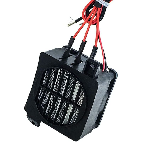 Naxunnn - ptc electric heating, ptc thermostat heater of low voltage driver 12V 100W with fan