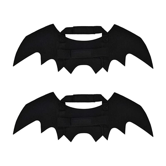 2 Pack Halloween Pet Bat Wings Cat Dog Bat Vampire Costume Halloween Accessory for Puppy Dog and Cat