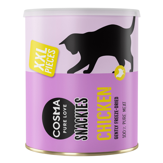 Cosma Snackies XXL Maxi Tube Saver Pack - Chicken (3 x 200g)