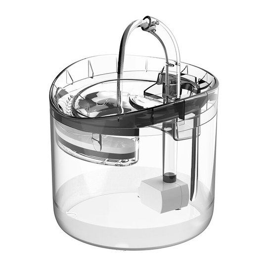 Denuotop - Fountains Automatic Cat Water Fountain 1.8 l Fountains? Puppy Cat Water with 2 Water Modes