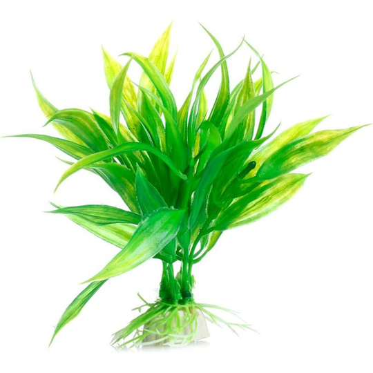 Decorative green algae plastic for aquarium