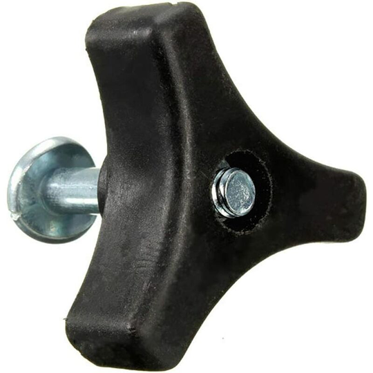 Triangle handle, nut and bolt equipment part, garden tools, lawn mower spare bolt